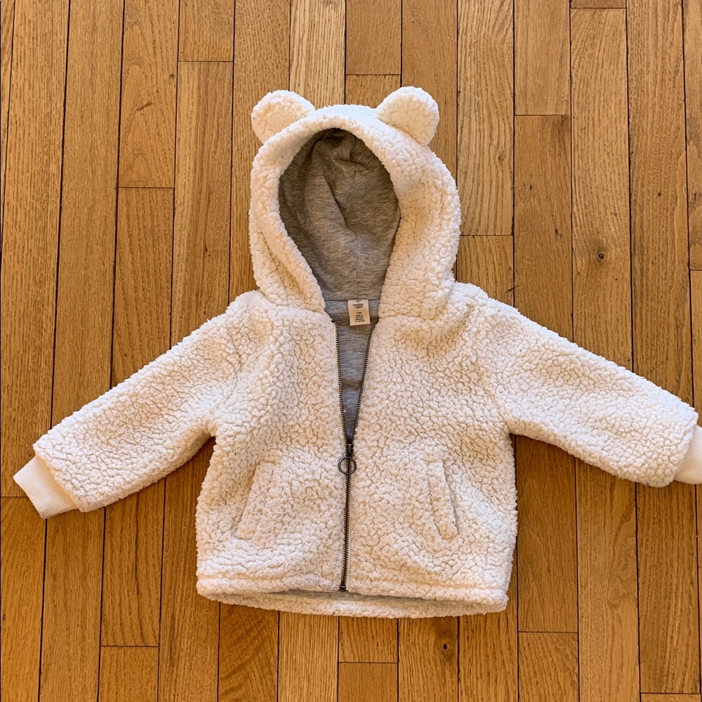 Tucker + Tate Cream Sherpa Jacket